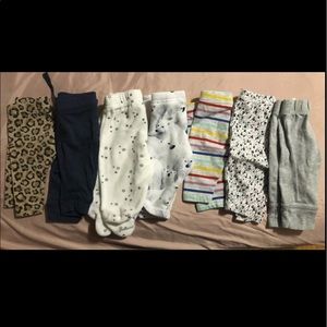 0-3 MONTHS GIRL PANTS LOT